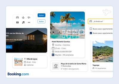 Booking.com | Design System [Redesign] design design system figma ui ux