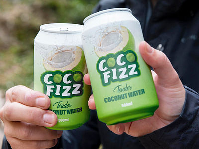 COCOFIZZ - Tender Coconut Water - Logo & Package Design branding coconut logo design package design tender coconut