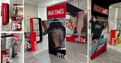 High Times Trade Show Booth Design