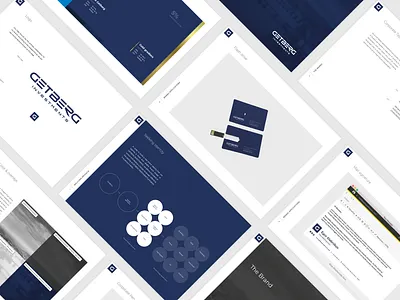 Getberg – Corporate Branding brand guidelines branding corporate logo real estate