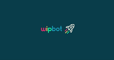 Wipbot - Logo Animation 2d animation logo motion design motion graphics