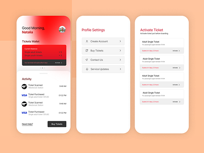 Calgary Transit Ticketing App Redesign app redesign bus app bus app design calgary transit fare app mobile app subway ticket ticketing app transit ui ux ux design