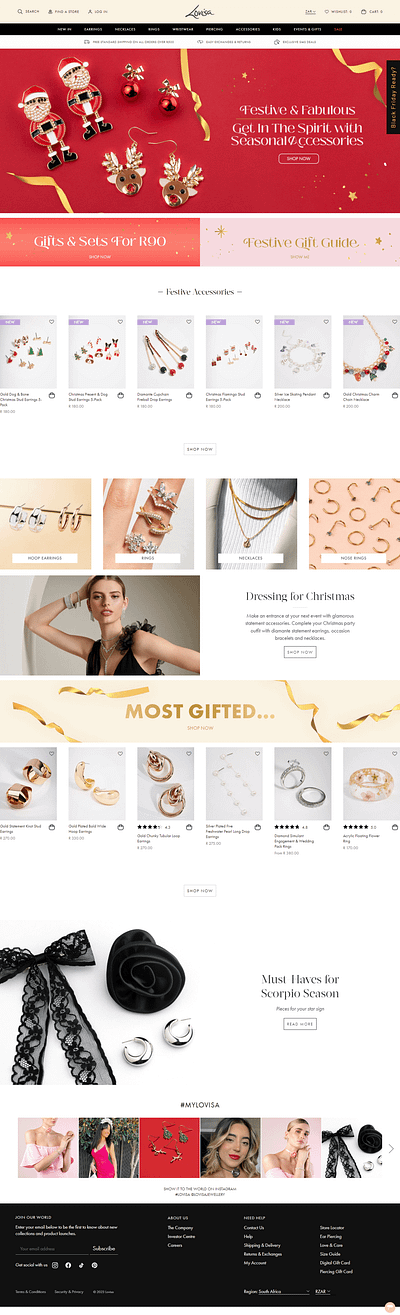 Responsive Jewelry Ecommerce Store