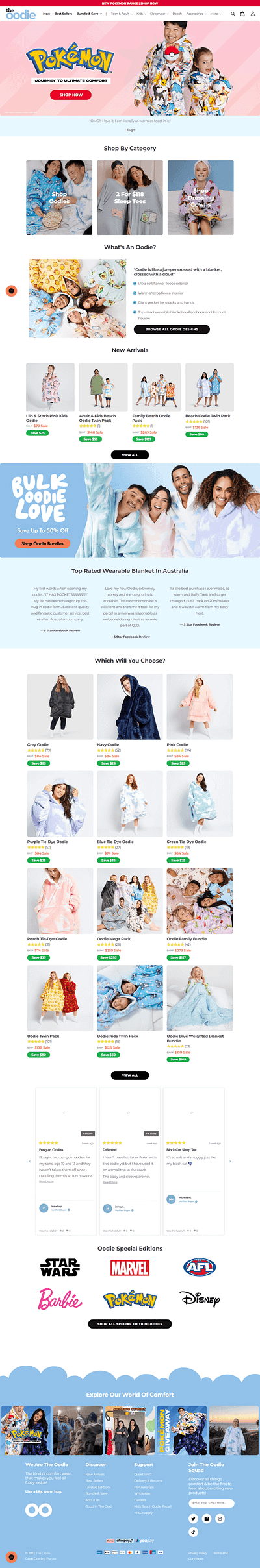 High converting Sleepwear Ecommerce store