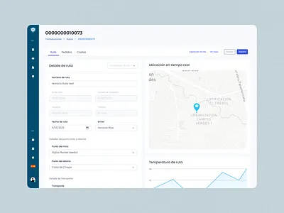 Status Software ( TMS ) - Dashboard analitycs dashboard logistic ui web app