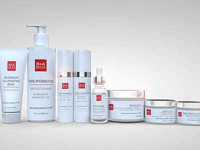 B & A Branding 3d branding design graphic design logo