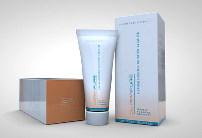 Clinical Packaging Designs / 3D 3d branding design graphic design package design