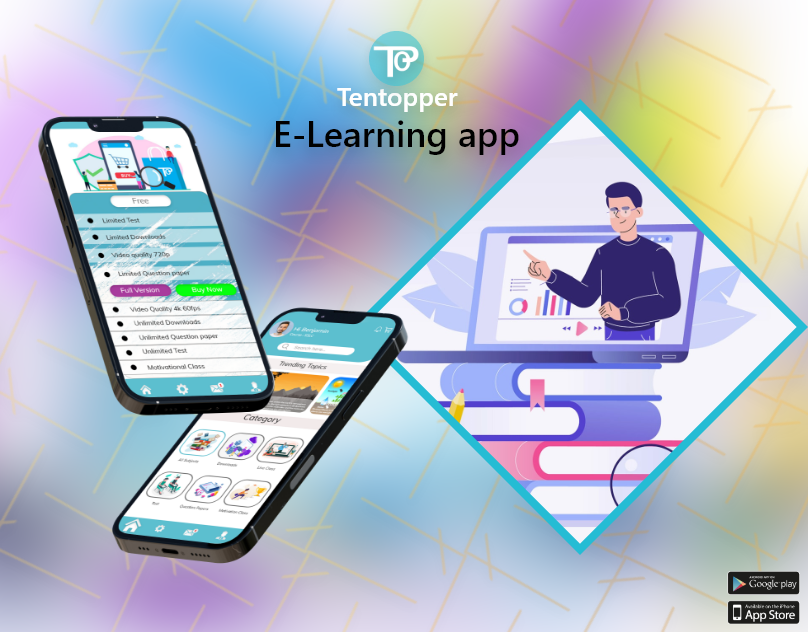 E-Learning App for Android /iOS | Poster by Basin Sainudeen on Dribbble