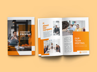 Company Profile Design annual report brand guidelines brand identity brand kit branding brochure business brochure business proposals company profile corporate brochure design flyer graphic design illustrator indesign logo minimalistic poster social media design white paper