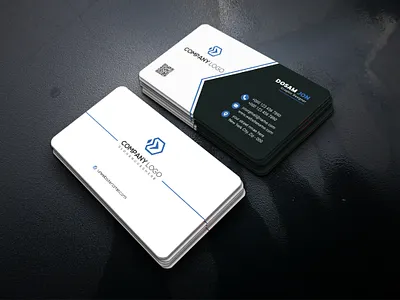Minimalist Business Card Design brand identity business card business card design business card mockup card template logo design minimalist mockup print ready psd formate signature stationary