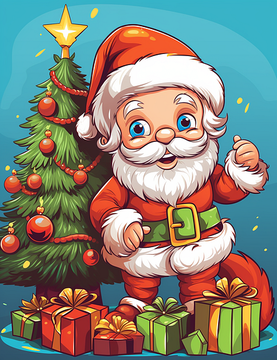 Christmas Coloring Pages for Kids 6