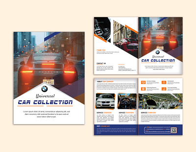 Bi-Fold Brochure Design bi fold brochure design branding design graphic design illustration logo social media design social media post social media post design ui vector