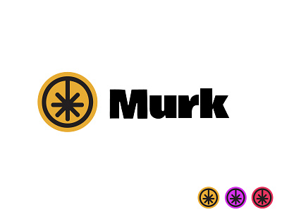 Murk design geometric logo logodesign mercury modern planet simple technology