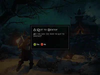Seamless Gameplay: In-Game Confirmation Popup app branding dailyui design flat graphic design ui ux web