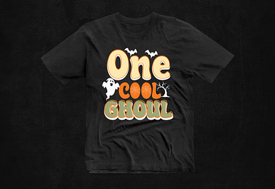 Cool Ghoul Vibes Trendy T-Shirt Design 3d animation branding cool t shirt design custom t shirts design custom t shirts graphic design groovy t shirt design merchandise motion graphics statement t shirts t shirt design logo t shirt design template trendy t shirt tshirt tshirt designs typography design typography t shirt ui vintage