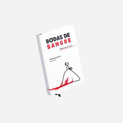 Book design - Bodas de sangre book diagramation editorial graphic design