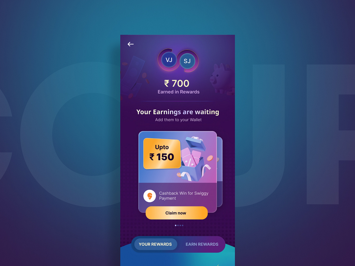 Browse thousands of Rewards Screen images for design inspiration | Dribbble