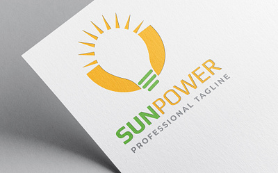 Sun Power Logo abstract logo art branding business logo creative logo design graphic design illustration logo logo design logo maker logos minimal logo modern logo solar logo sun logo sun power logo ui