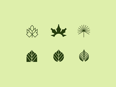 leaf branding fall graphic design leaf logo mark nature symbol vegan