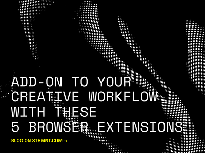 Extensions Blog — Type Lockup adobe design figma graphic design typography visual design