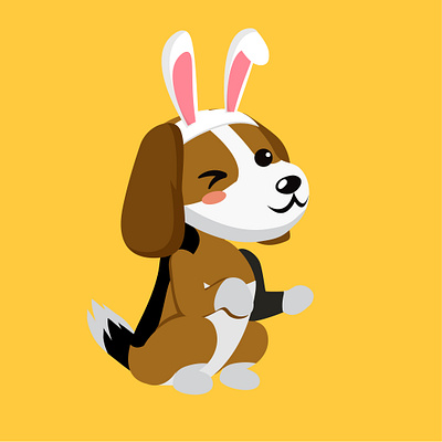 Cute Dog sitting in a naughty pose cute cute dog costumes for halloween cute dog puppies cute dog tattoos cute dog vector dog fluffy puppy index illustration naughty naughty puppy stage pose puppy stickers vector word search puppies