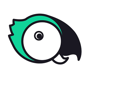 Animated Parrot Icon animation bird icon illustration motion graphics parrot