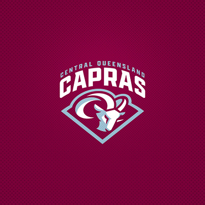 Central Queensland Capras branding capras central logo queensland ram