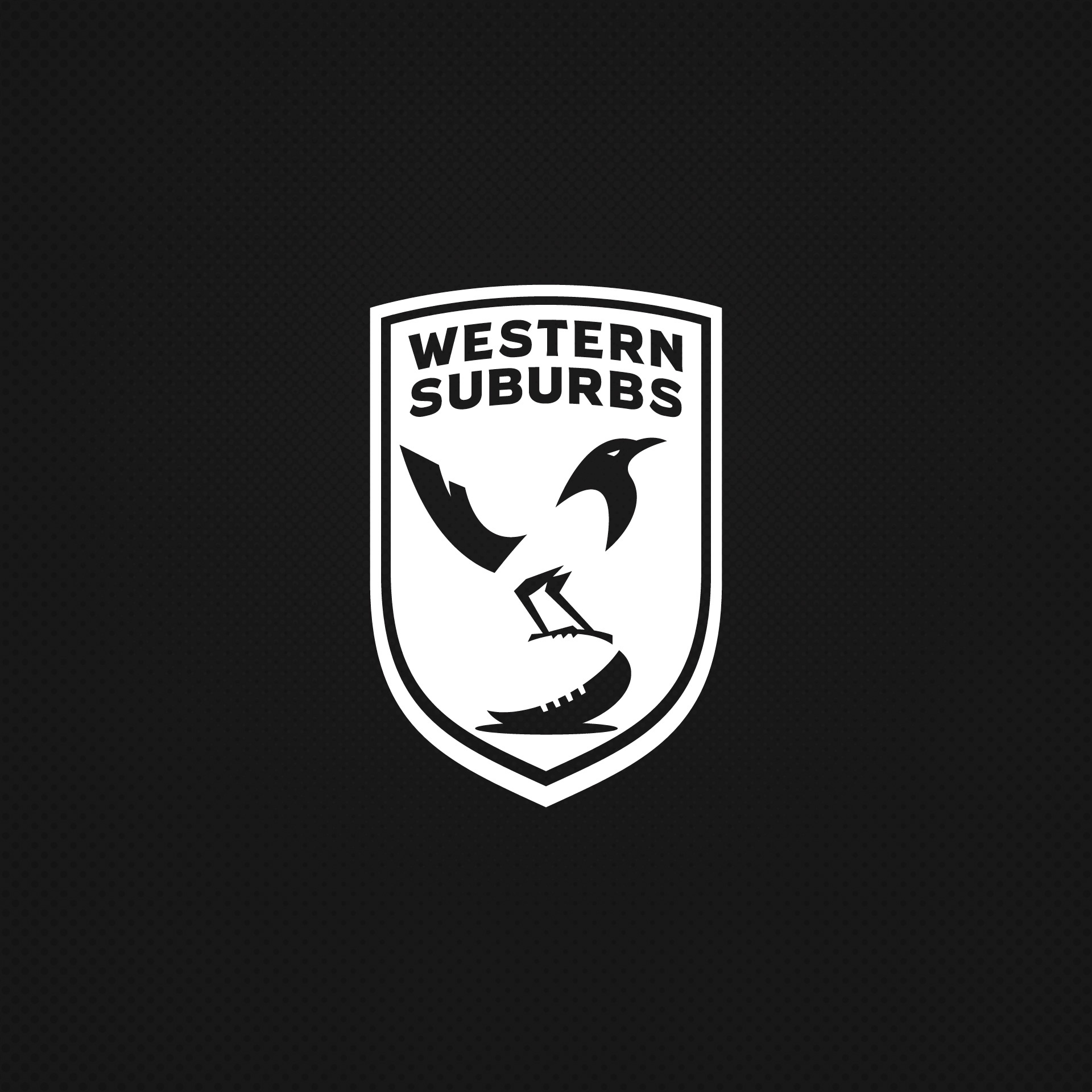 Western Suburbs Magpies branding logo magpies suburbs western