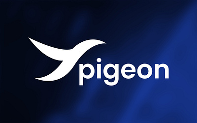 : : Pigeon : Logo Design : : branding design graphic design illustration logo typo typography vector