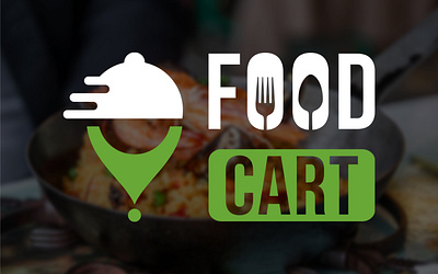 : : Foodcart : Logo Design : : branding design graphic design illustration logo typography vector