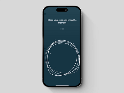 EyeYoga - Eye Exercise / UI/UX / Meditation Animation animation app design ios mobile ui uiux ux