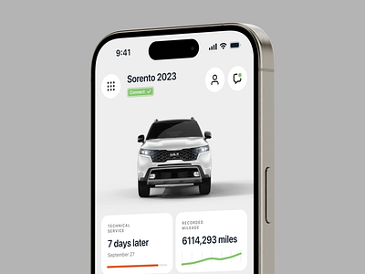 Car App app car design mobile ui ux