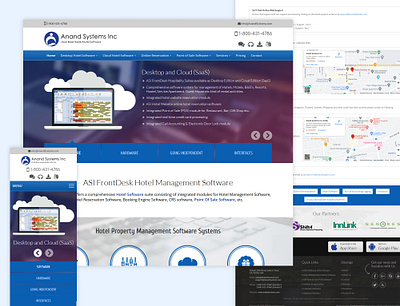 Anand Systems Inc - Most Liked Hotel/Motel Software branding design graphic design illustration logo ui