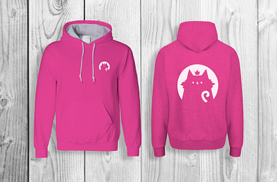 T-shirt design cute cat designs for inspiration branding illustration catlovers catqueendesign creativeprocess hodie pinkdesignideas pinktshirtart regalcats tshirtprinting typography winter collection