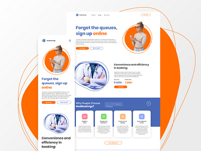 Website for clinic booking platform booking platform clinic design design booking platform graphic design landing page design landingpageclinic online booking site design ui ui design uiux design ux uxui uxui design web design webclinic webdesign webdevelopment website booking website design