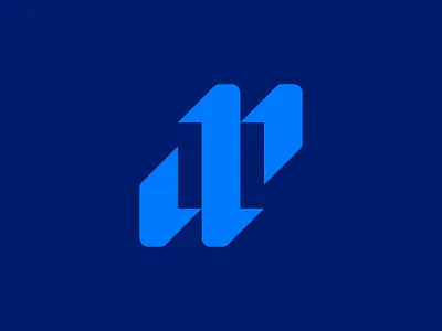 ElevenUp Logo 11 logo ambigram branding corporate logo design eleven logo logo concept logo design logos logotype mark min minimal negative space negative space logo up logo