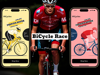 Product Mobile App Design bicycle bicycle race cycle cycle race design freelance full time gear cycle graphic design helmet hire me mangoose mobile app design mountain bike product design race sunglass ui ux water bottle