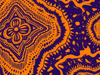 // Pattern adobe photoshop design drawing gel pen illustration pattern patterns poster trippy