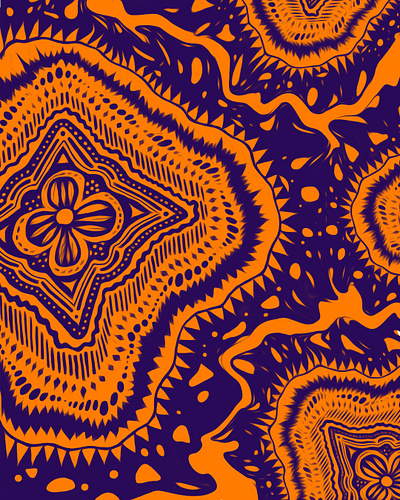 // Pattern adobe photoshop design drawing gel pen illustration pattern patterns poster trippy