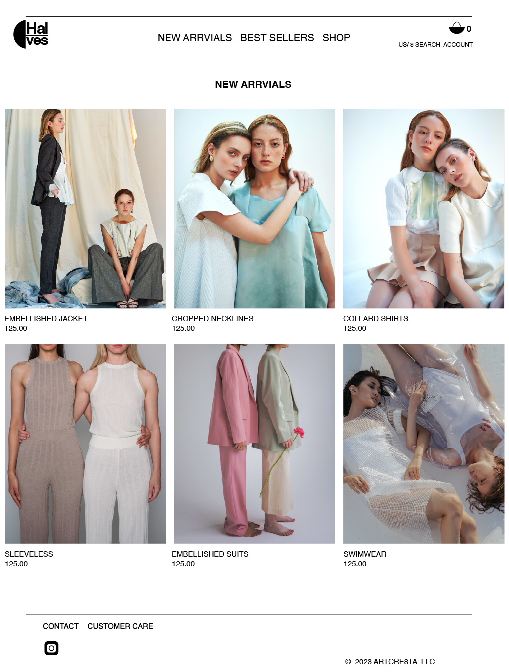 Halves Fashion Brand Mock-up