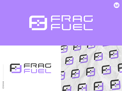 FRAG FUEL - Energy Drink Logo creative design energy drink frag fuel game gamer gaming logo mhagi27 streamer twitch videogame youtube