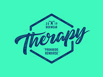 Therapy logo branding de graphic design logo logotype vector