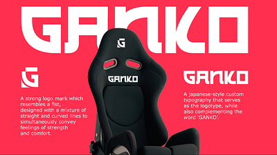 GANKO branding graphic design logo