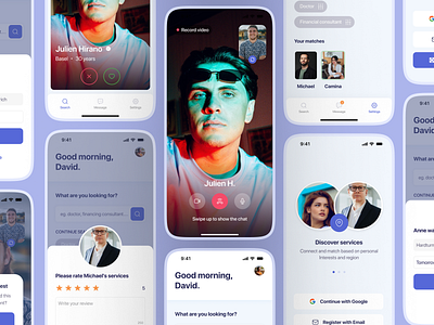 Professional Marketplace App Redesign app app design apple branding call conference design figma freelance graphic design ios ios app marketplace professional redesign ui ui design ui ux video zoom