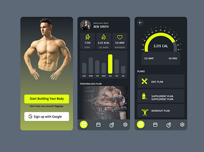 Workout App figma figma design product design ui uidesign ux uxdesign workout workout app