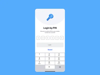 PIN Verification android app design authentication ios login mobileappdesign pin pin verification ui ui design userinterface ux design verification