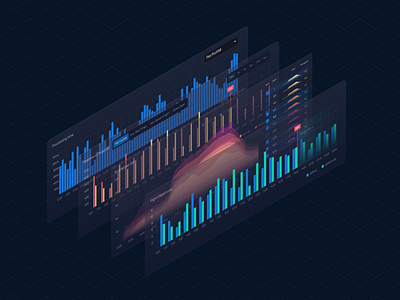 Chart Explorations: Airport Analytics charts data visualization design interaction design ui user experience ux