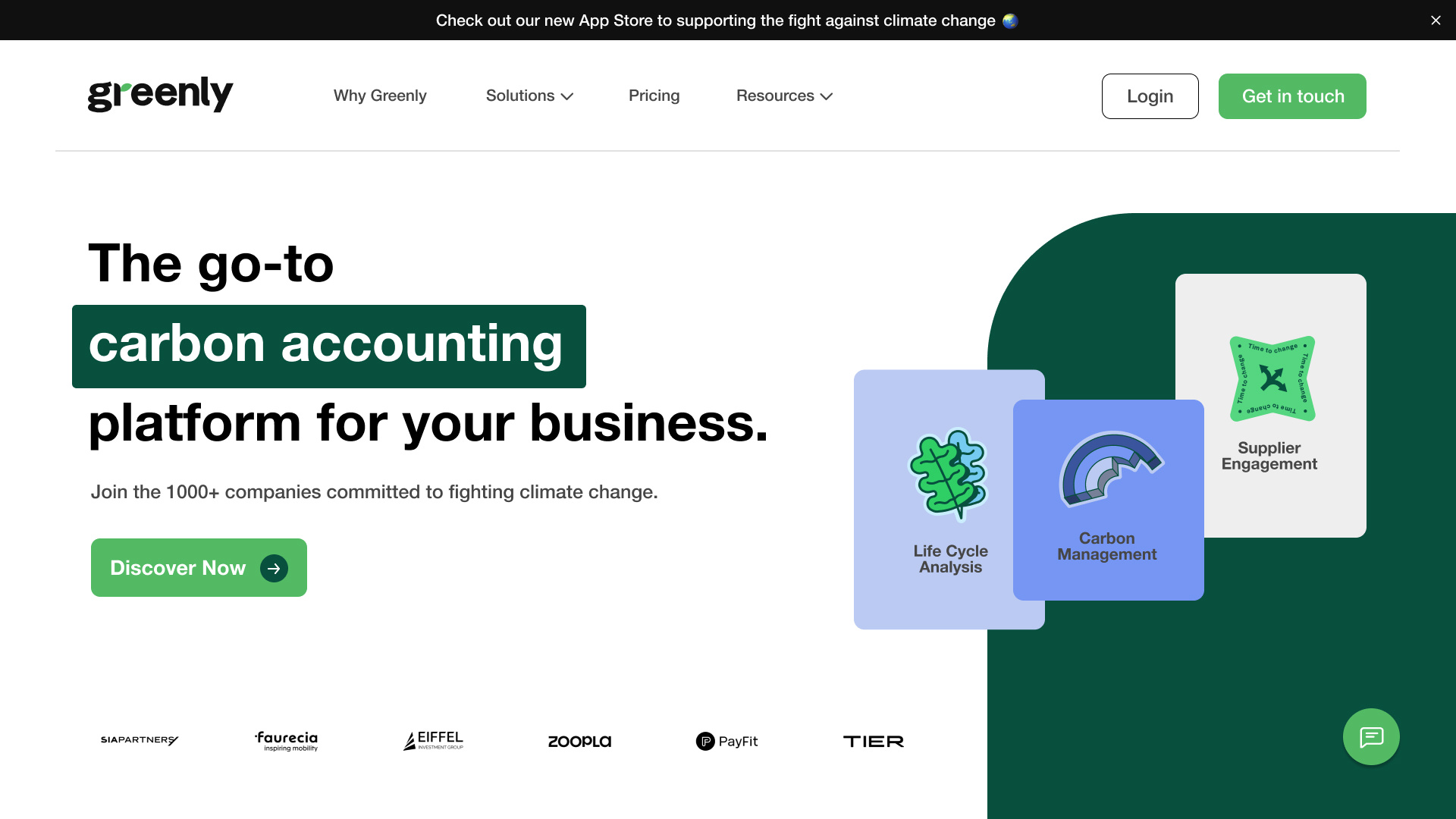 Landing page re-design concept for Greenly website brand design daily ui dailyui ui ui design ux design