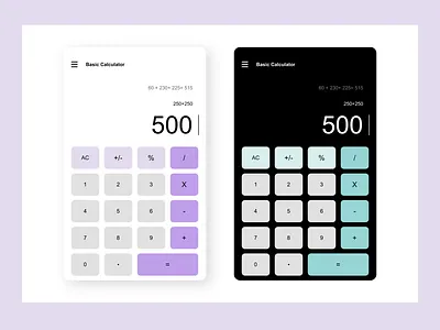 #4 Calculator calculator clean daily dailyui design minimal mobile mobileui ui userexperience