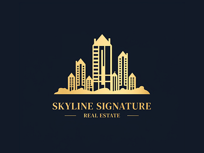 Real estate logo branding graphic design logo real estate